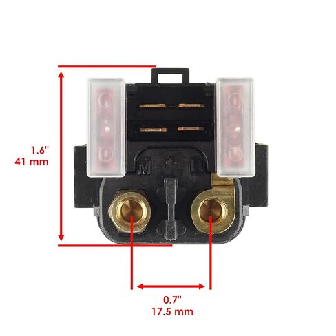 Caltric Starter Relay Solenoid Compatible with KTM 450 Exc Excg Excr Mxcg Smr Sx Sxf Sxsf 2003-2024 in Kuwait