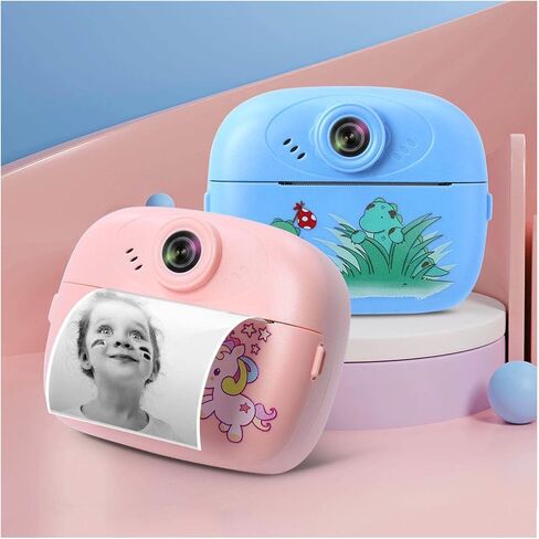 Kids Digital Camera Toy – 3.0MP 1080P HD Video Camera with 2-Inch Screen, No Printer, Easy USB Rechargeable, Fun, Educational & Birthday Gift for Boys & Girls Age 3–12 in Kuwait
