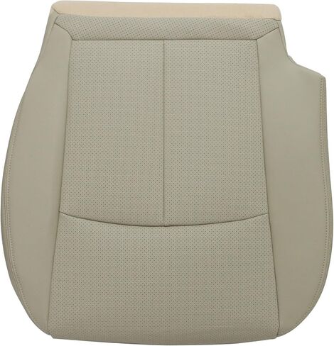 GXARTS Driver and Passenger Side Bottom and Top Lean Back Replacemrnt Perforated Leather Seat Cover Tan Compatible with Infiniti Q50 2014 2015 2016 2017 2018 2019 2020 in Kuwait