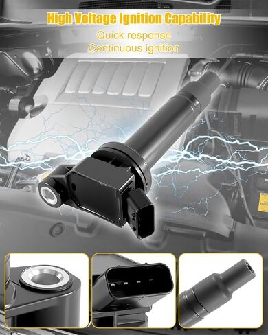 673-1312 Direct Ignition Coil Fit for Toyota Avalon Highlander Sienna Lexus ES300 ES330 RX300 RX330 RX400h, Quality Ignition Coil Replace 90080-19016 90919-02234 90919-02246 90080-19025 in Saudi Arabia