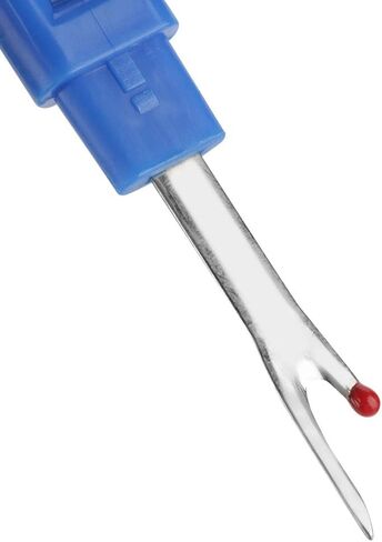 Rengue 9 in 1 Thread Cutter Seam Ripper, Plastic Handle Stitch Sewing Unpicking Tool Craft Set, with Metal and Transparent Cover for Sewing Work in Kuwait