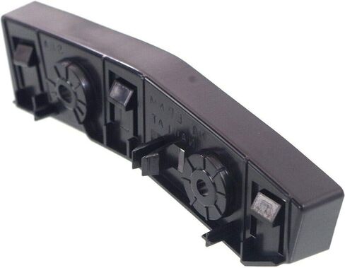 DAT AUTO PARTS دعامة دعم المصد الأمامي الأيسر للسائق تناسب موديلات 2014-2018 Jeep Cherokee SUV، بلاستيك أسود محكم، يستبدل CH1032102 68138675AC in Kuwait