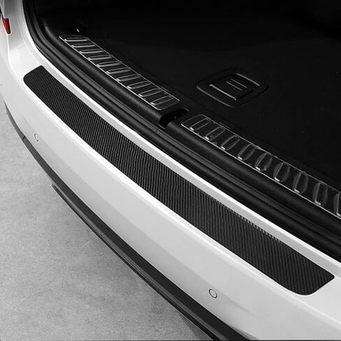 1 قطعة مانع صدمات خلفي للسيارة حامي ل Polestar 2 I 2020-2024 الجذع عتبة جرجر الحرس التمهيد حافة غطاء للحماية المضادة للخدش لوحة الكسوة ديكور ملصق قطاع in Kuwait