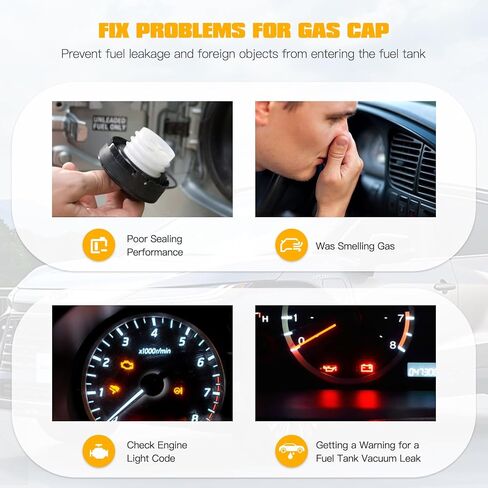 2026 New Fuel Tank Cap, Gas Cap 97218702 17670TR0A00 17251ZZ62D 42032PA001 Compatible with Nissan D21 90-94 in Saudi Arabia