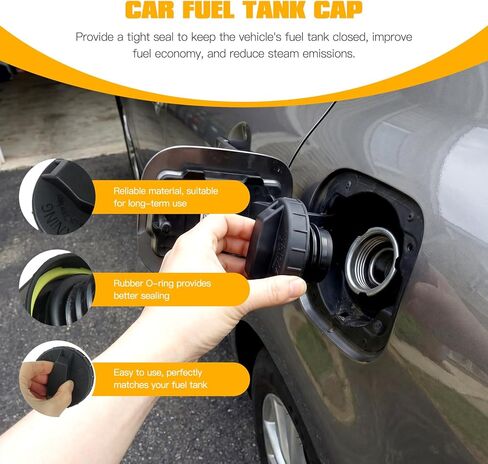 2026 New Fuel Tank Cap, Gas Cap 97218702 17670TR0A00 17251ZZ62D 42032PA001 Compatible with Nissan D21 90-94 in Saudi Arabia
