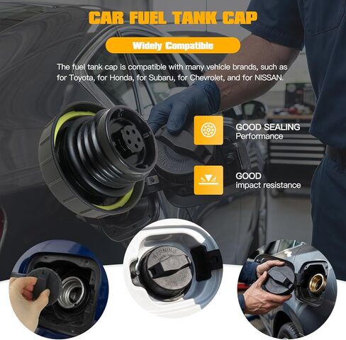2026 New Fuel Tank Cap, Gas Cap 97218702 17670TR0A00 17251ZZ62D 42032PA001 Compatible with Nissan D21 90-94 in Saudi Arabia