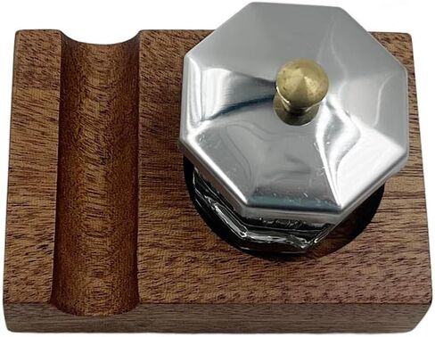 Ink Well for Dip Pen Wooden Calligraphy Pen Holder Oblique Nib Holder Glass Ink Bottle Container Desktop Tabel Decoration in Saudi Arabia