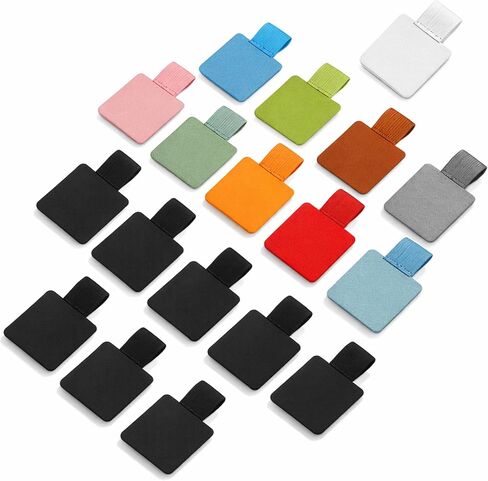JJUNW 18 Pcs Notebook Pen Loop Holder, Pencil Holders Elastic Loop, Self-Adhesive Pen Holder for notebook for NotebookJournals Calendars Planners Tablet Case for School Office in Kuwait