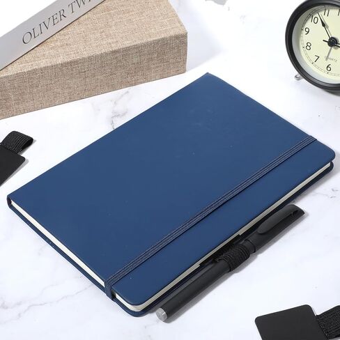JJUNW 18 Pcs Notebook Pen Loop Holder, Pencil Holders Elastic Loop, Self-Adhesive Pen Holder for notebook for NotebookJournals Calendars Planners Tablet Case for School Office in Kuwait
