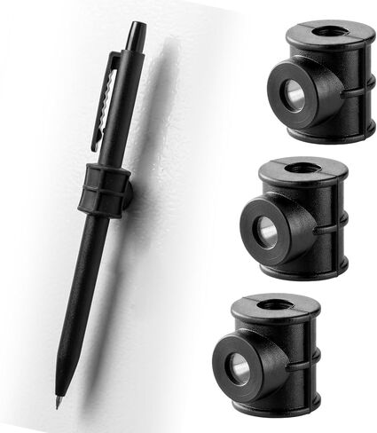 3 Pcs Magnetic Pen Pencil Holder Silicone Magnetic Pen Holder for Most Pens, Pencils, Thin Markers, Adjustable Pencil Holders for Refrigerator, Whiteboards, Workshops, Offices, Classrooms and Kitchens in Kuwait