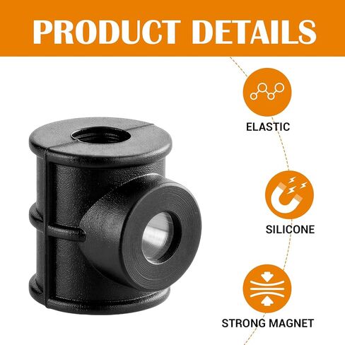 3 Pcs Magnetic Pen Pencil Holder Silicone Magnetic Pen Holder for Most Pens, Pencils, Thin Markers, Adjustable Pencil Holders for Refrigerator, Whiteboards, Workshops, Offices, Classrooms and Kitchens in Kuwait