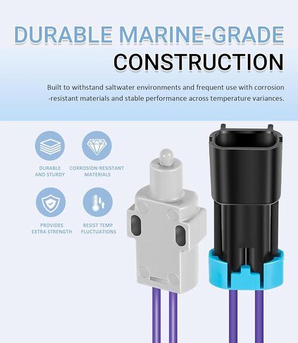 Shift Interrupter Switch Compatible with Mercruiser 8M0052936 / 87-808009A3 | Marine Shift Interrupt Neutral Sensor for Mercury 3.0L, 4.3L, 350 MAG, 383, 5.0L & 6.2L MPI Engines in Kuwait