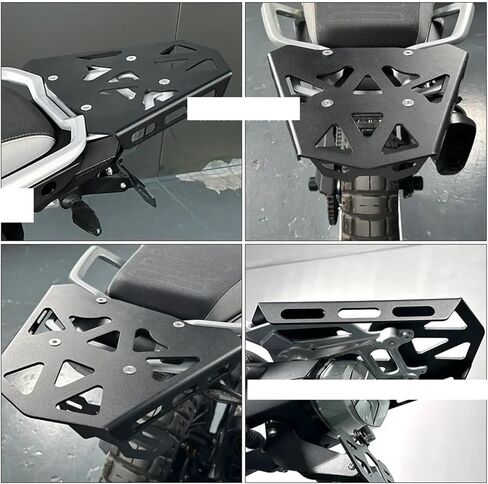 Motorcycle Luggage Rack Fit for CFMOTO 450MT 2024 Rear Luggage Rack Motorcycle Cargo Storage Tail Box Support Bracket CF-Moto MT450 Ibex 450 MT in Saudi Arabia
