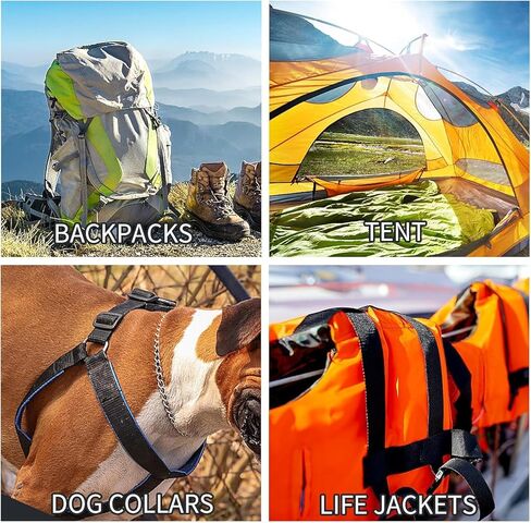 110pcs 3/8" Plastic Tri-Glide Buckles for Pet Collars, 12 Colors, DIY Strap Webbing Bag Parts Accessories in Kuwait