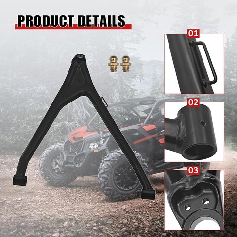 Left Front Driver Lower A Arm Compatible with Can-Am Maverick X3 72"/Turbo R/Max Turbo R/X3 Max RR 2017-2025 706204733 in Saudi Arabia
