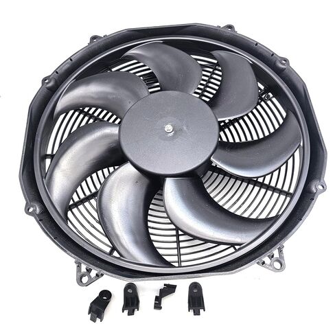 مروحة سحب كهربائية جديدة مقاس 16 بوصة VA33-AP71/LL-65A 12 فولت تناسب Spal 30102082 in Kuwait