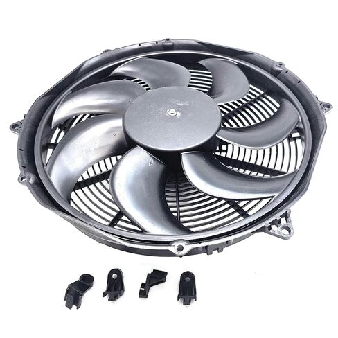 مروحة سحب كهربائية جديدة مقاس 16 بوصة VA33-AP71/LL-65A 12 فولت تناسب Spal 30102082 in Kuwait