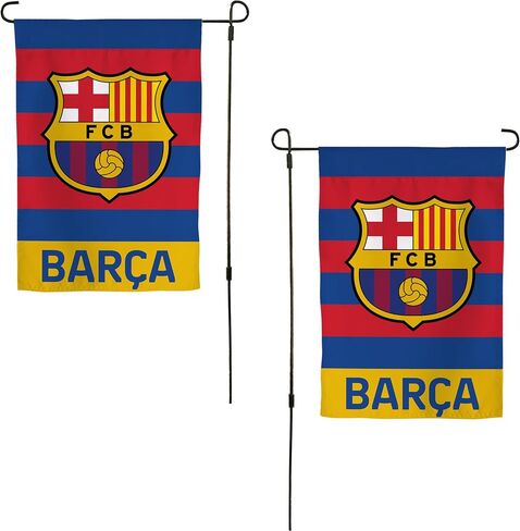 Desert Cactus FC Barcelona FCB Garden Flag – 19 x 12 inch Football Soccer Barcelona Barça Barça Banner, For Outdoor Display and Events (Garden Flag A) in Saudi Arabia