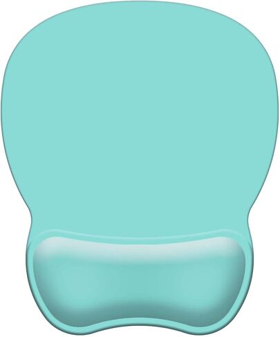 Mouse Pad with Support, Ergonomic Mouse Pad with Gel Wrist Rest Support Middle Concave Design, Comfortable Mousepad with Non-Slip PU Base for Home Office Working Studying (11 Purple Blue Gradient) in Saudi Arabia