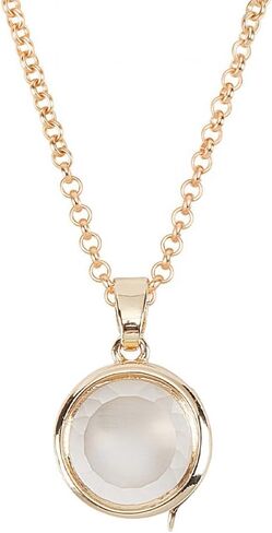 Memory Locket Charm Flat Round DIY Picture Photo Necklace Making Kit Chain Necklace Living Floating Glass Photo Frame Pendant for Women Men Wedding Christmas Jewelry Making in Saudi Arabia