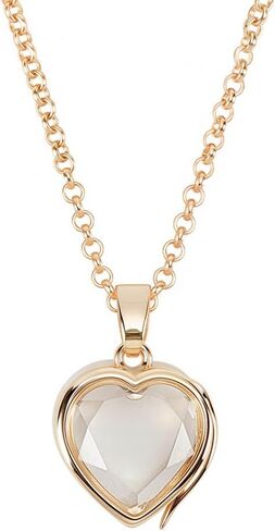 Memory Locket Charm Flat Round DIY Picture Photo Necklace Making Kit Chain Necklace Living Floating Glass Photo Frame Pendant for Women Men Wedding Christmas Jewelry Making in Saudi Arabia
