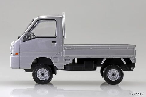 Aoshima Subaru Sambar Truck (Sterling Silver Metallic) 1:32 Scale Model Kit in Kuwait