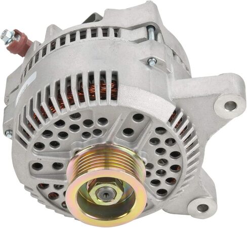 BOSCH AL7537N المولد الجديد - متوافق مع تحديد Ford Crown Victoria، E-150، E-250، E-350، E-450، E-550، Expedition، Explorer، F-150/250، Mustang، T-Bird؛ ميركوري ماركيز، متسلق الجبال +المزيد؛ 130 أ in Kuwait
