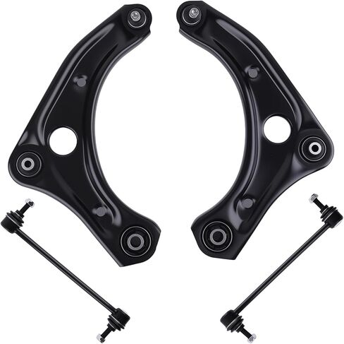maXpeedingrods Front Lower Control Arm with Ball Joint Sway Bar Link for Nissan Versa 2012-2019, Versa Note 2014-2019, Micra 2015-2019, K621577 K621576 K750098, 4Pcs in Kuwait