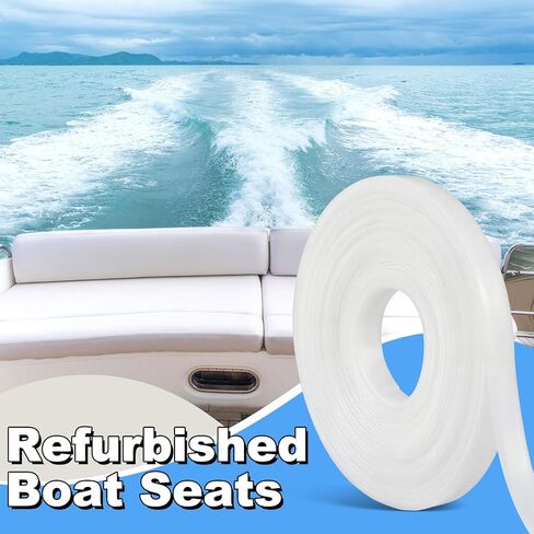 Dansydaisy 2 Roll 21 Yards Plastic Tack Strip 1/2 Plastic Upholstery Tack Strip, Marine Grade Waterproof, Not Cardboard, for Auto Boat Furniture Upholstery in Kuwait