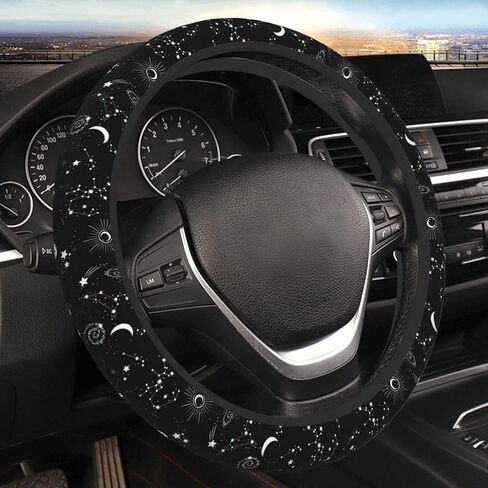 Strawberry Neoprene Steering Wheel Cover for Women & Men - Universal 15 Inch Non-Slip Cute Steering Wheel Cover, Fits Most Cars, SUVs, Auto Vehicles in Kuwait