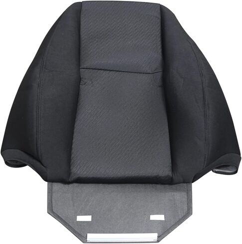 Black Front Driver or Passenger Side Top Replacement Cloth Seat Cover Compatible with Chevy Silverado 1500 2500HD 3500HD 2007 2008 2009 2010 2011 2012 2013 2014 in Kuwait