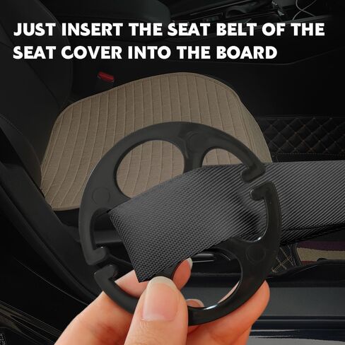 24PCS Car Seat Cover Plum Plate Metal Hook, Automotive Seat Covers Accessories, 12PCS Plastic Car Seat Covers Chucks, Metal Hooks Locking Clip Plastic Card Fixed Fastener Buckle for Car Seats in Kuwait