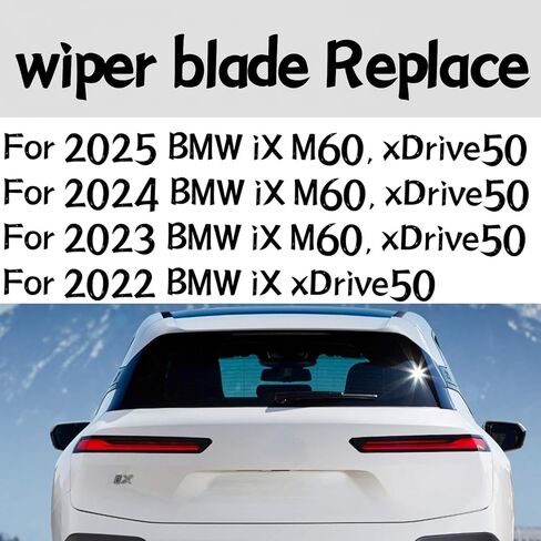 rear wiper blade arm For BMW iX 2022 2023 2024 2025 M60 xDrive50 Rear windshield wiper blade arm in Saudi Arabia