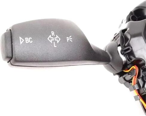 Car Steering Wheel Wiper Headlight Combination Switch for BMW F01 F02 F07 N57 F10 530i 2010 distintivo(61319354047with heat) in Kuwait