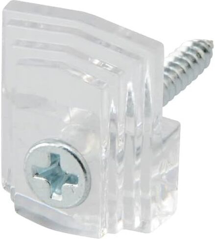 Hillman Plastic Mirror Clip (1/8") 4 Sets in Saudi Arabia
