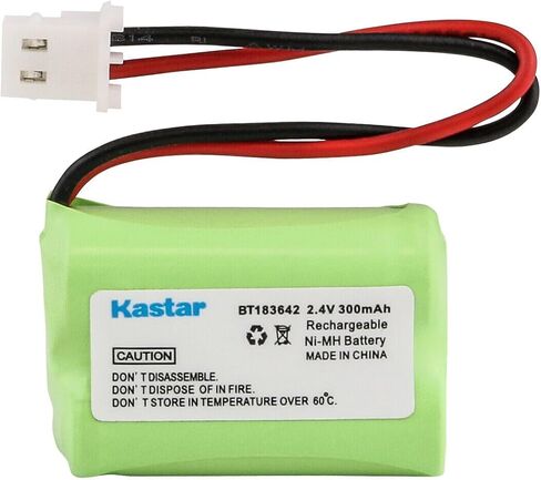 Kastar 2-Pack 2/3AAA 2.4V 300mAh Battery Replacement for V-tech LS6195-3, LS6195-4, LS6195-5, LS6195-6, LS6195-7, LS6195-8, LS6195-9, LS6195-10, LS6195-11, LS6195-12, LS6195-13, LS6195-14, LS6195-15 in Kuwait