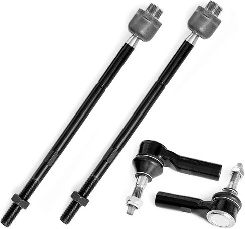 4 PC Inner/Outer Tie Rod End Kit FITS Escalade, Silverado, Sierra, Suburban, Yukon, 2015-2020 ES800948 EV800938 in Kuwait