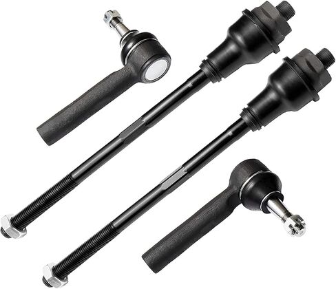 4 PC Inner/Outer Tie Rod End Kit FITS Escalade, Silverado, Sierra, Suburban, Yukon, 2015-2020 ES800948 EV800938 in Kuwait