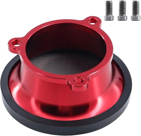 Aluminum Air Filter Velocity Stack for S&S Shorty Super E and G Series Carburetor (RED) in Saudi Arabia