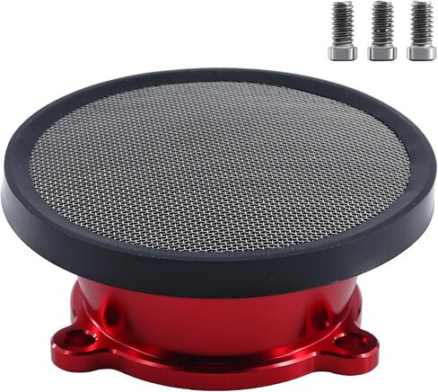 Aluminum Air Filter Velocity Stack for S&S Shorty Super E and G Series Carburetor (RED) in Saudi Arabia