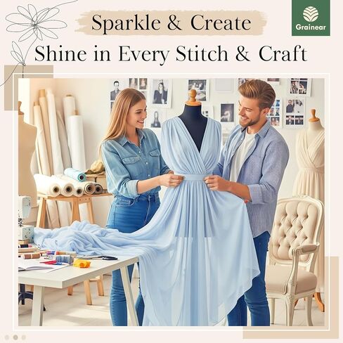 Light Blue Chiffon Fabric by The Yard – 60" Wide Soft Sheer Fabric for Sewing, Dressmaking, Wedding Arch Draping, Table Runner, Backdrop & DIY Craft Decorations (1 Yard) in Saudi Arabia