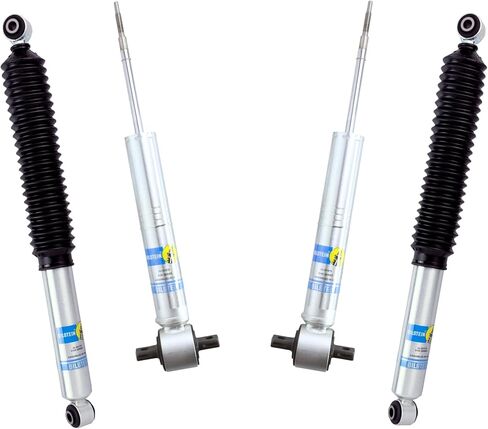 Bilstein Pair of Rear B8 5100 Series Shocks Compatible with 2015-2020 Tahoe/Yukon w/o Police Package or Air Leveling Suspension with 0-1" Rear Lift | Easy Installation | Smooth Performance in Kuwait