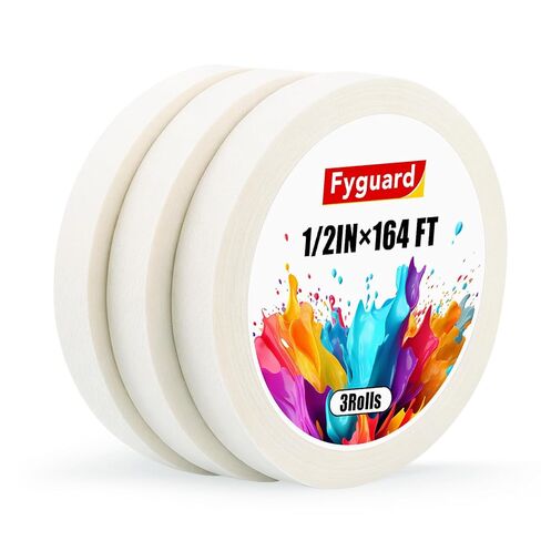 3 Rolls Artist Tape 0.5IN × 492 FT Total Watercolor Tape, Acid Free Artist Tape for Watercolor Paper Painting Masking Framing in Saudi Arabia