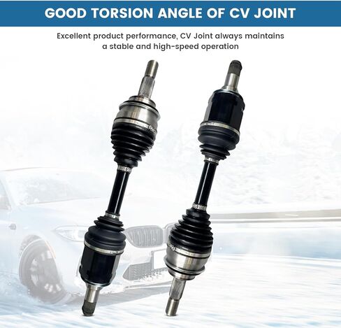 2PCS Front CV Axle Drive Shaft for Toyota 4Runner 2003-2023 Tacoma 2005-2020 FJ Cruiser 2007-2014 & Lexus GX460 2010-2023 GX470 2003-2009, Front Left & Right CV Axle Shaft Assembly Replacement 66-5235 in Saudi Arabia