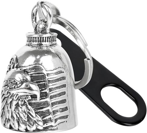 Motorcycle Biker Guardian Luck Riding Bell w/Key Chain Ring & Hanger for Bikers Riders, for Men Women Guard Riding Safety in Saudi Arabia