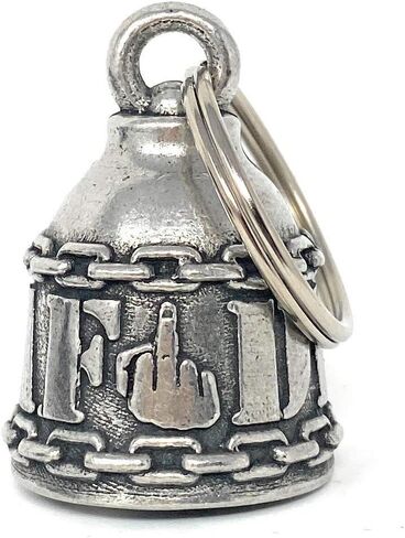 Bravo Bells DILLIGAF Bell - Biker Bell Accessory or Key Chain for Good Luck on The Road in Kuwait
