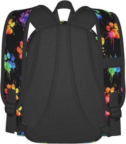 Perinsto Cute Dog Paws Backpack Laptop Backpack For Men Women, Lightweight Daypack Bookbag Rucksack For Daily Commutes Business Travel Hiking Camping in Saudi Arabia