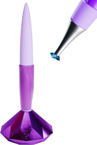 Picmondoo Flow Pen – Diamond Art Pen | No Electricity, No Wax – Pure Molecular Grip | Patented German Micro-Technology | Diamond Painting Accessory Tool for All Stone Types | Metal Tip, Pen & Holder in Saudi Arabia