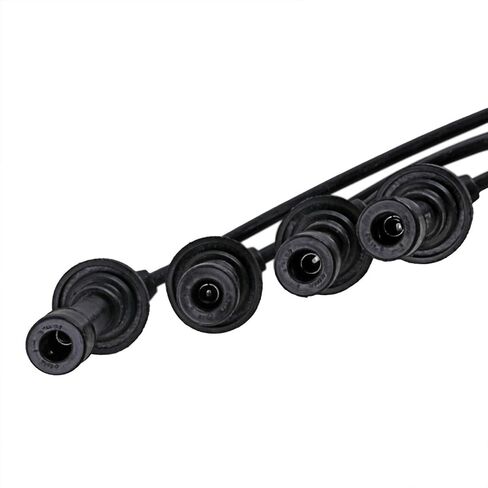 Ignition Spark Plug Wires 7mm (4PC Set) for 1988-1995 Honda Civic L4 1.5L for 1988-1991 Honda CRX for 1992-1993, 1996-2001 Acura Integra GS-R in Kuwait