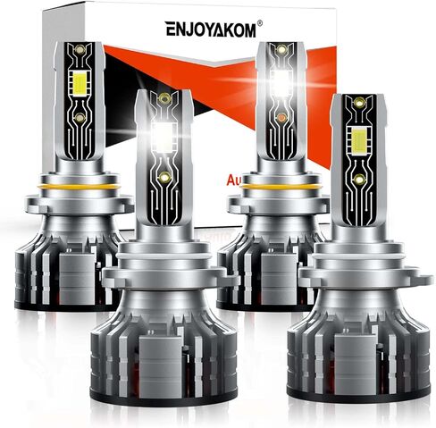 Compatible for Honda Civic 2004-2015 Fog Light Bulbs Kits, 300% Brightness 6500K White Light Direct Installation Driving Light Bulb, for Off-Road Use Only, 4-Pack in Saudi Arabia
